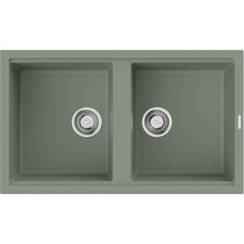Мойка OMOIKIRI KITAGAWA 86-2-WG Artceramic/wind green